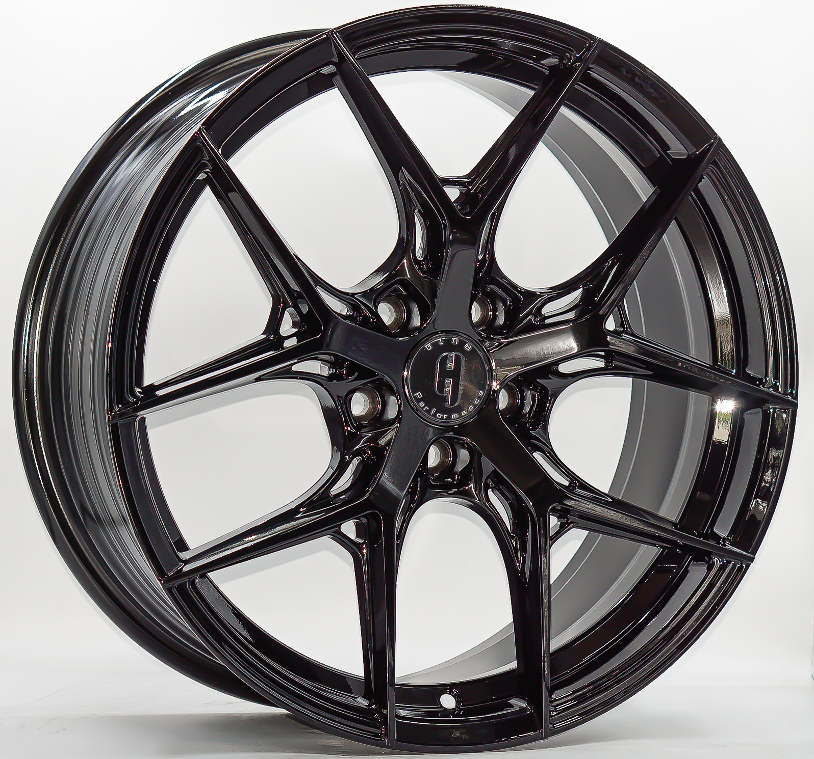 ล้อแม็ก ล้อแม็กใหม่ APP VL2 ขนาด 18นิ้ว กว้าง8นิ้ว 5รู112/114.3 Offset35 สีดำเงา