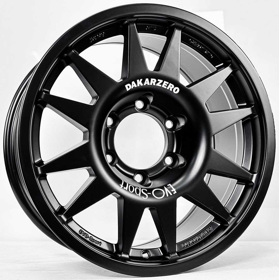 ล้อแม็ก Evo Cross ขอบ17นิ้ว กว้าง8.5นิ้ว 6รู139.7 Offset20 สีดำด้าน