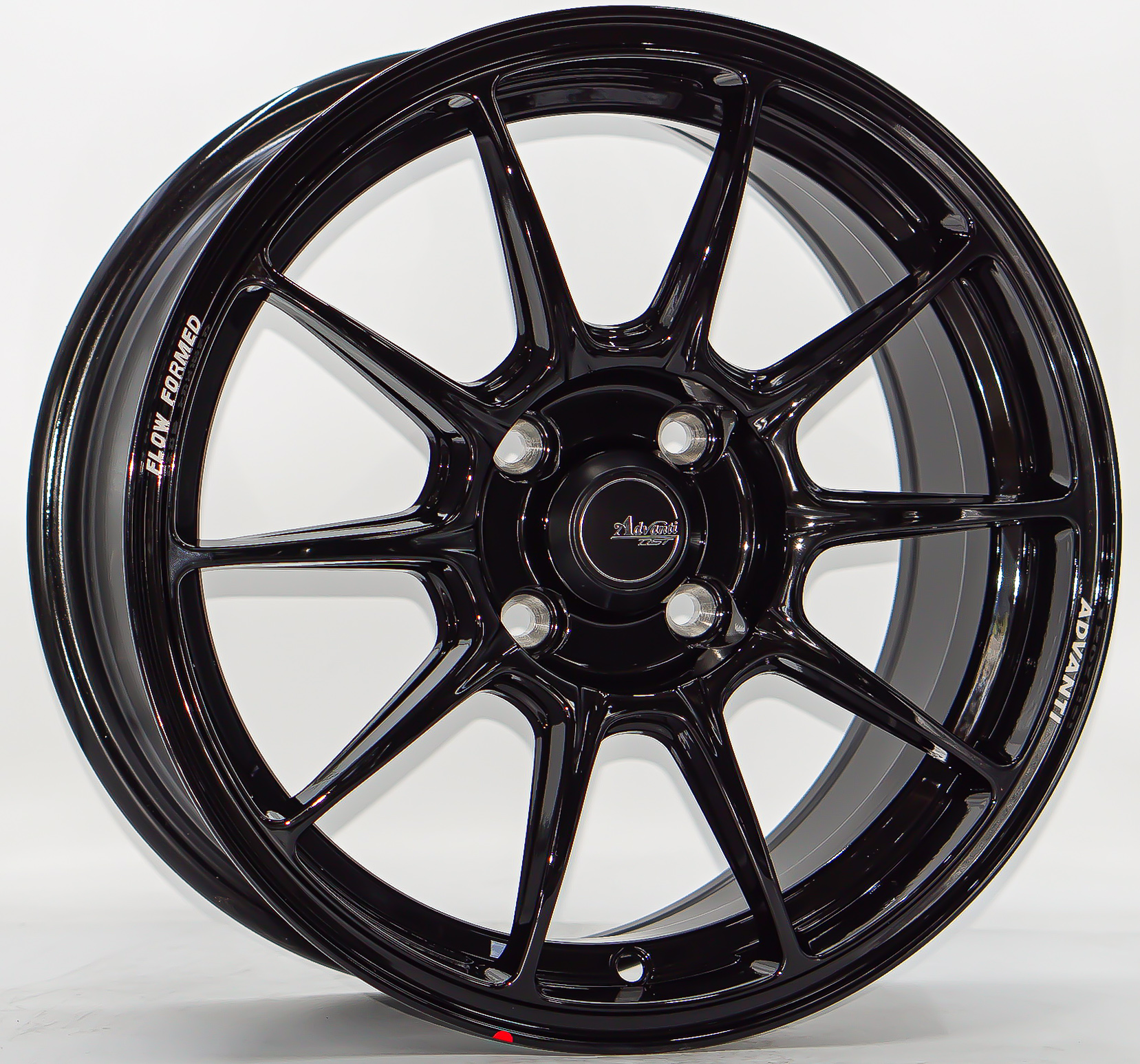 ล้อแม็ก ล้อแม็ก Advanti MD018 Aria ขอบ15นิ้ว กว้าง7นิ้ว 4รู100 Offset38 สีดำเงา