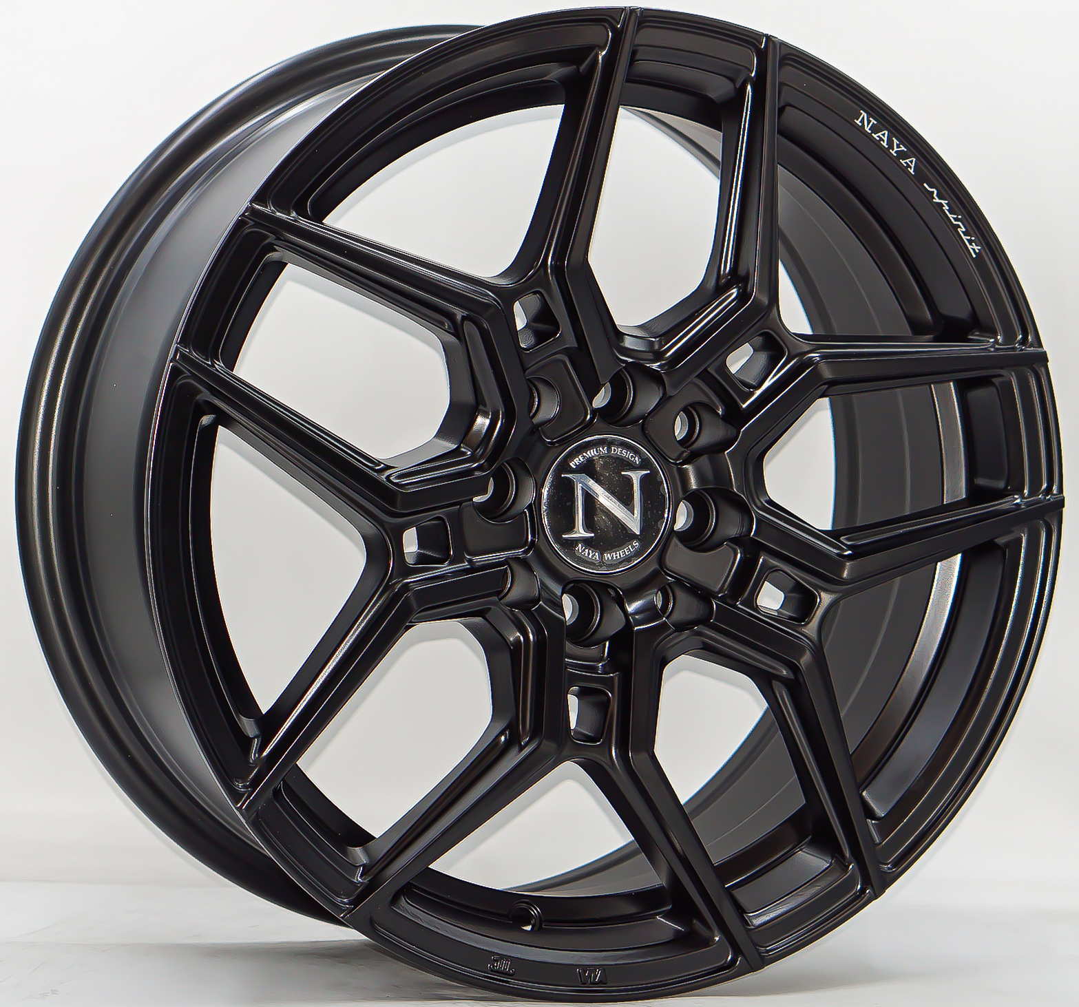 ล้อแม็ก ล้อแม็กใหม่ Flowforming NAYA Everest15 ขอบ16นิ้ว กว้าง7นิ้ว 4รู100/114.3 Offset40 สีดำด้าน