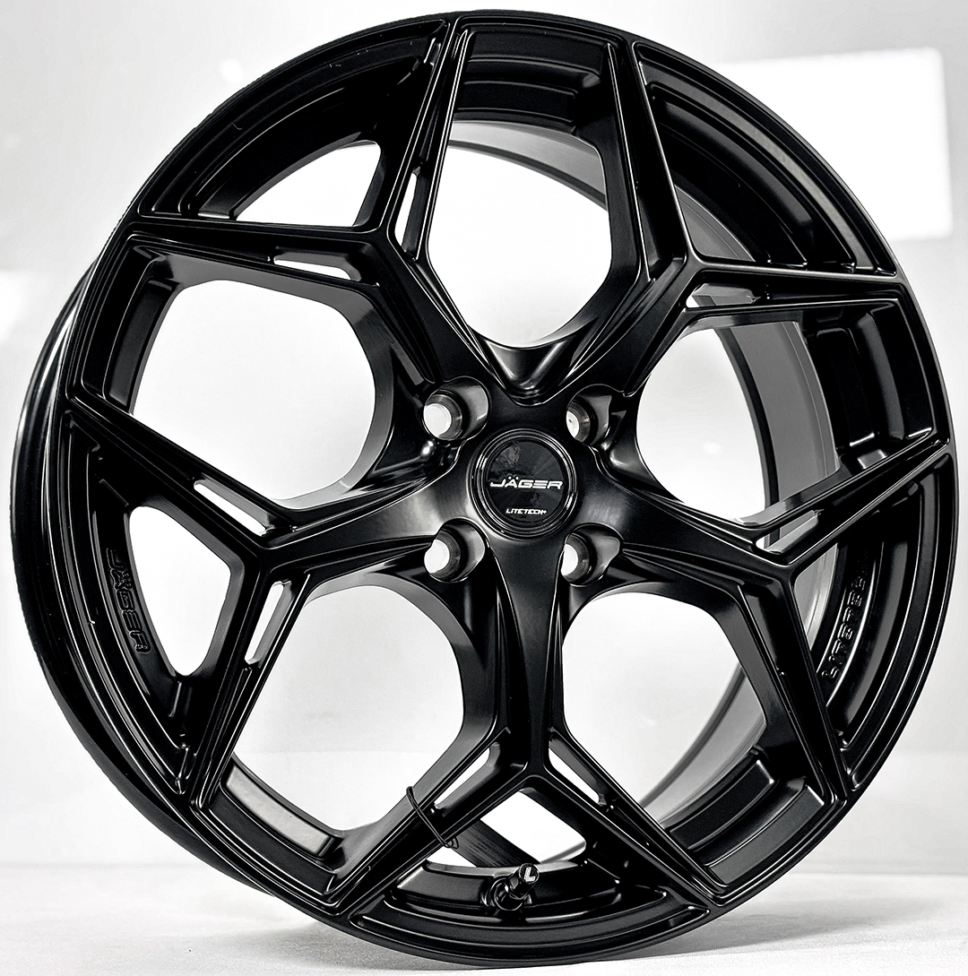 ล้อแม็ก ล้อแม็ก Lenso Jager Blaze Litetech Flowforming ขอบ17นิ้ว กว้าง7นิ้ว 4รู100 Offset35 สีดำด้าน