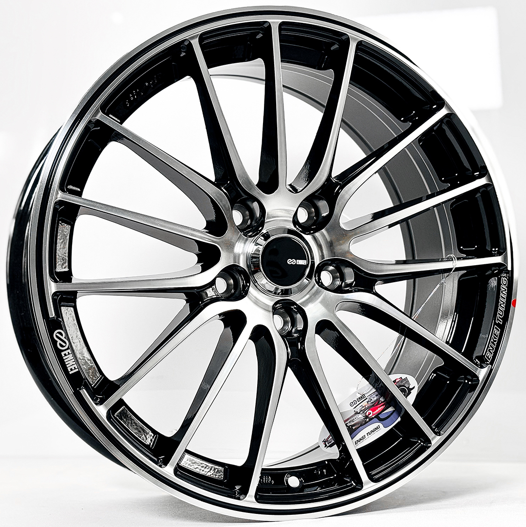 ล้อแม็ก ล้อแม็ก Enkei Sc49 ขอบ17นิ้ว กว้าง7.5นิ้ว 5รู114.3 Offset42 สีดำหน้าเงา