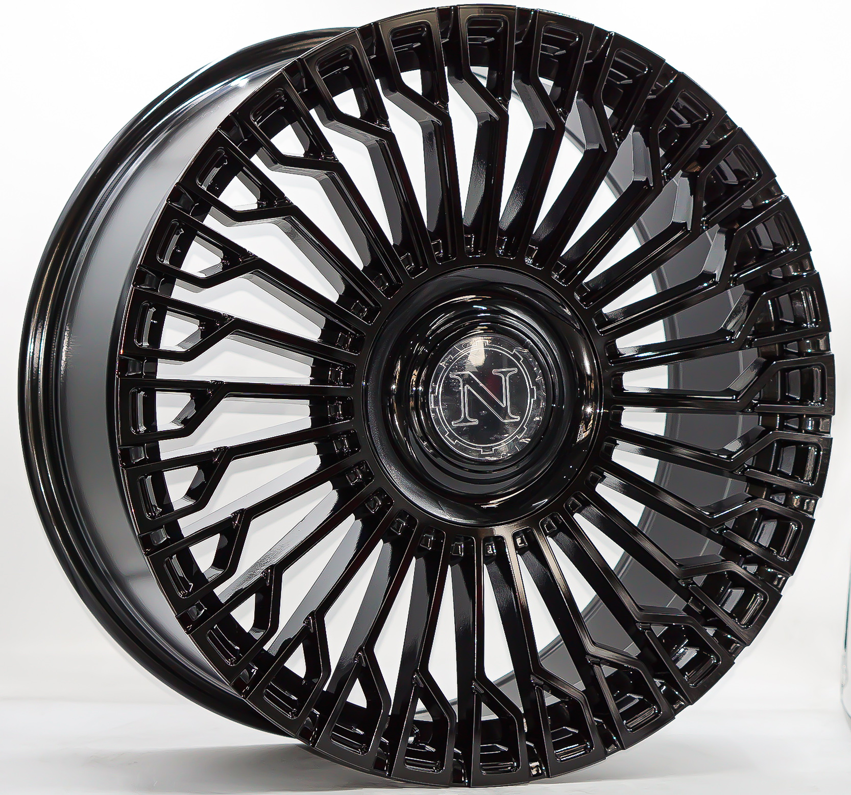 ล้อแม็ก ล้อแม็กใหม่ NAYA CL-280 ขนาด 20นิ้ว กว้าง8.5นิ้ว 6รู139.7/130 Offset45 สีดำหน้าแล็คดำ