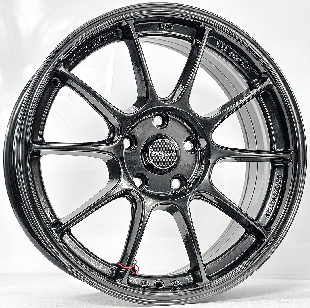 ล้อแม็ก ล้อแม็ก MGW TC105X FlowForming ขอบ17นิ้ว กว้าง8นิ้ว 5รู112/114.3 Offset35 สีไฮเปอร์แบล็ค