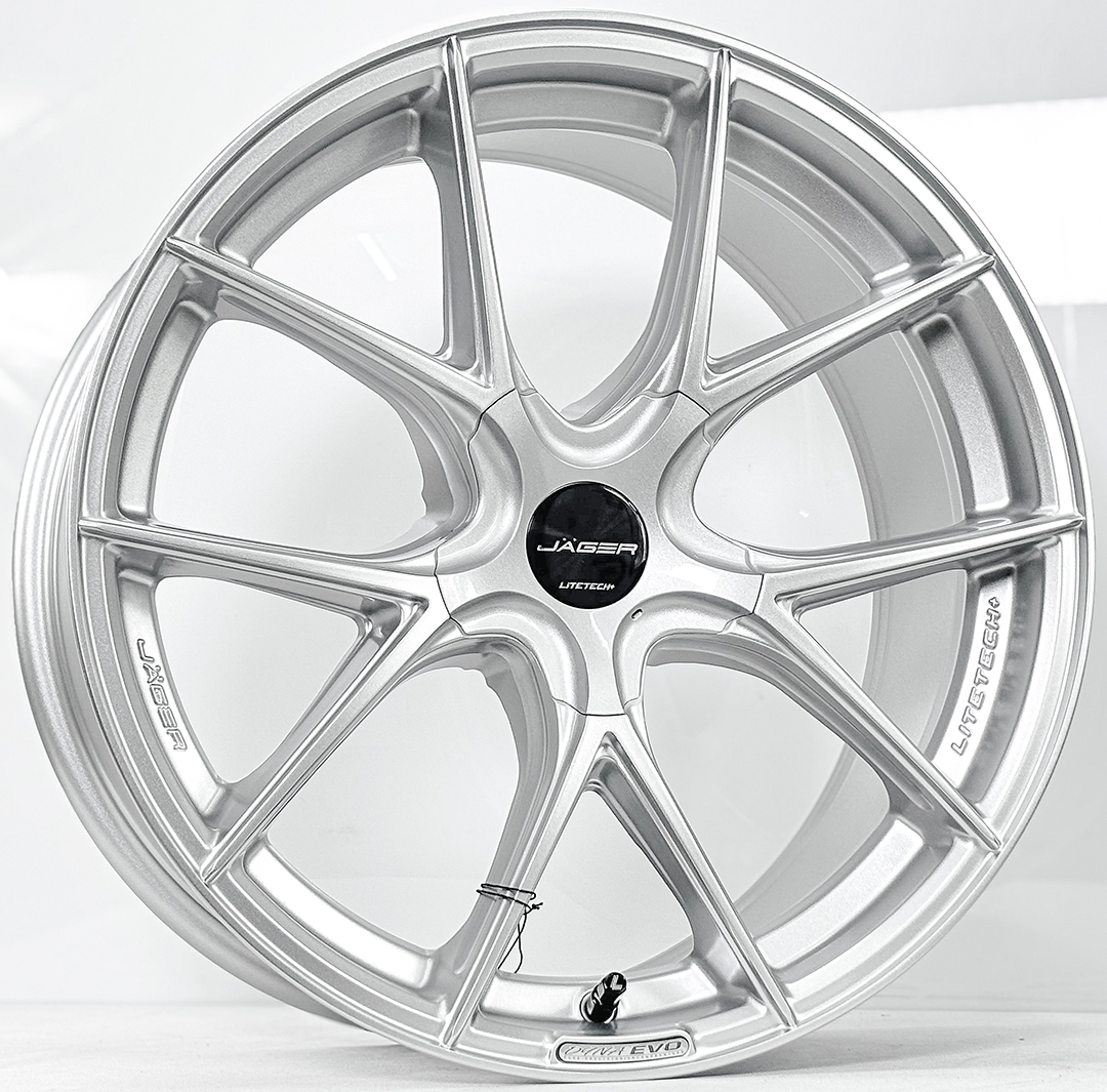 ล้อแม็ก ล้อแม็ก Lenso Jager Dyna JAD EVO Litetech+ FlowForming ขอบ17นิ้ว กว้าง7.5นิ้ว 5รู114.3 Offset35 สีซิลเวอร์