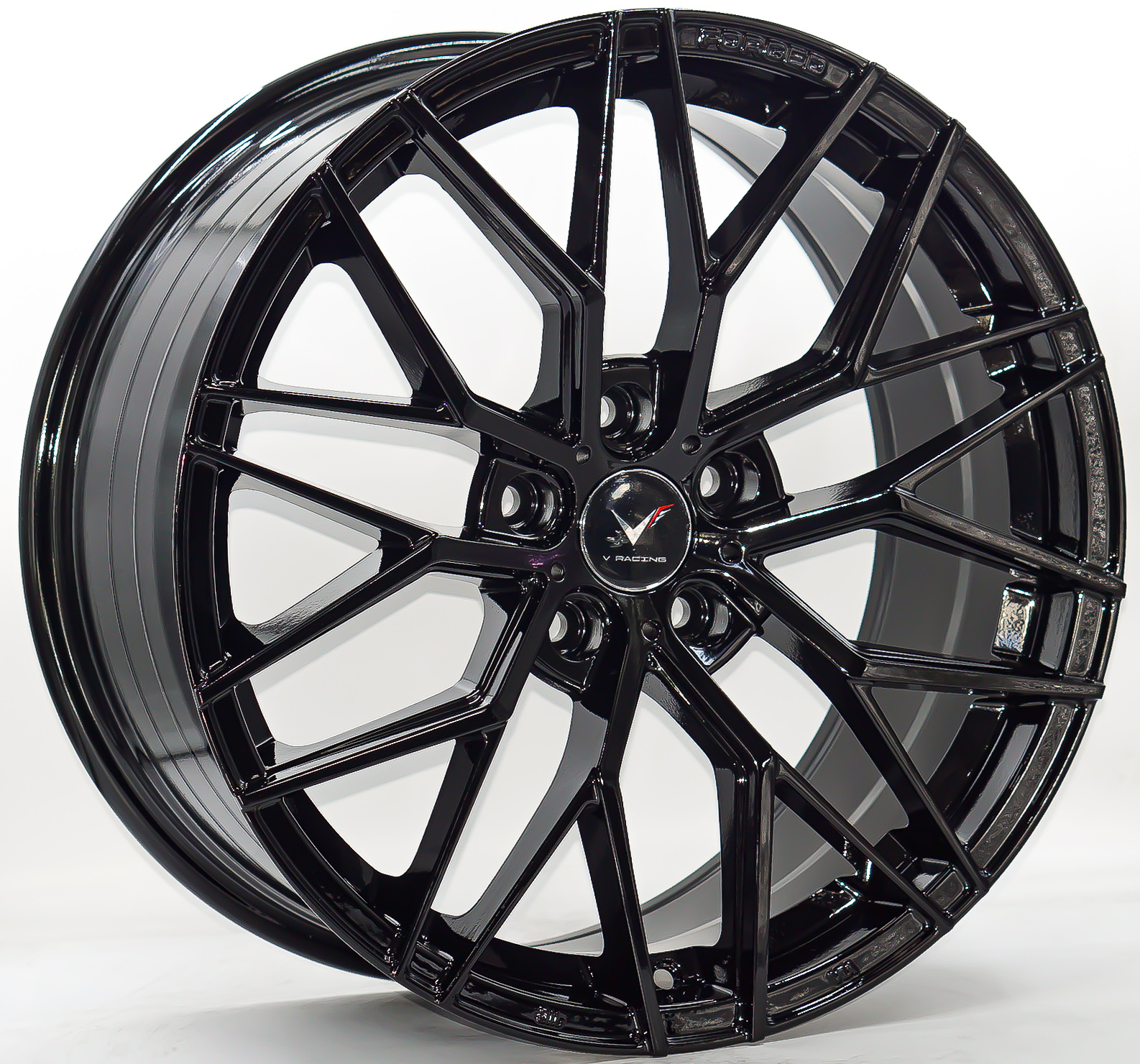 ล้อแม็ก ล้อแม็ก Flowforming WP Vorsteiner HR688 5รู114/112 ET35 ดำแวว กว้าง8.5 ขอบ18นิ้ว 