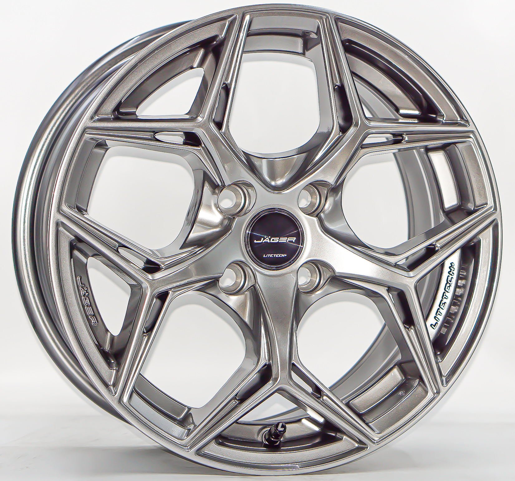 ล้อแม็ก ล้อแม็ก Lenso Jager Blaze Litetech Flowforming ขอบ15นิ้ว กว้าง7นิ้ว 4รู100 Offset35 สีไฮเปอร์แบล็ค