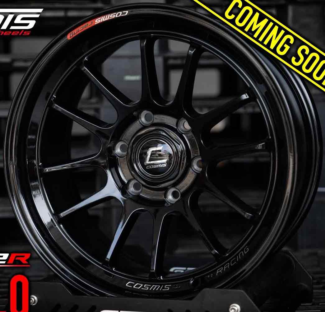 ล้อแม็ก ล้อแม็ก Cosmis RG-12R ขอบ18นิ้ว กว้าง9นิ้ว 6รู139.7 Offset20 สีดำ