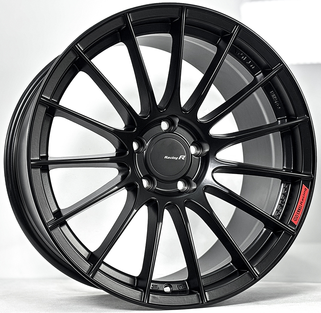 ล้อแม็ก ล้อแม็ก MGW RS05RR ขอบ18นิ้ว กว้างF8.5นิ้ว R9.5นิ้ว 5รู114.3/112 Offset38-38 สีดำด้าน