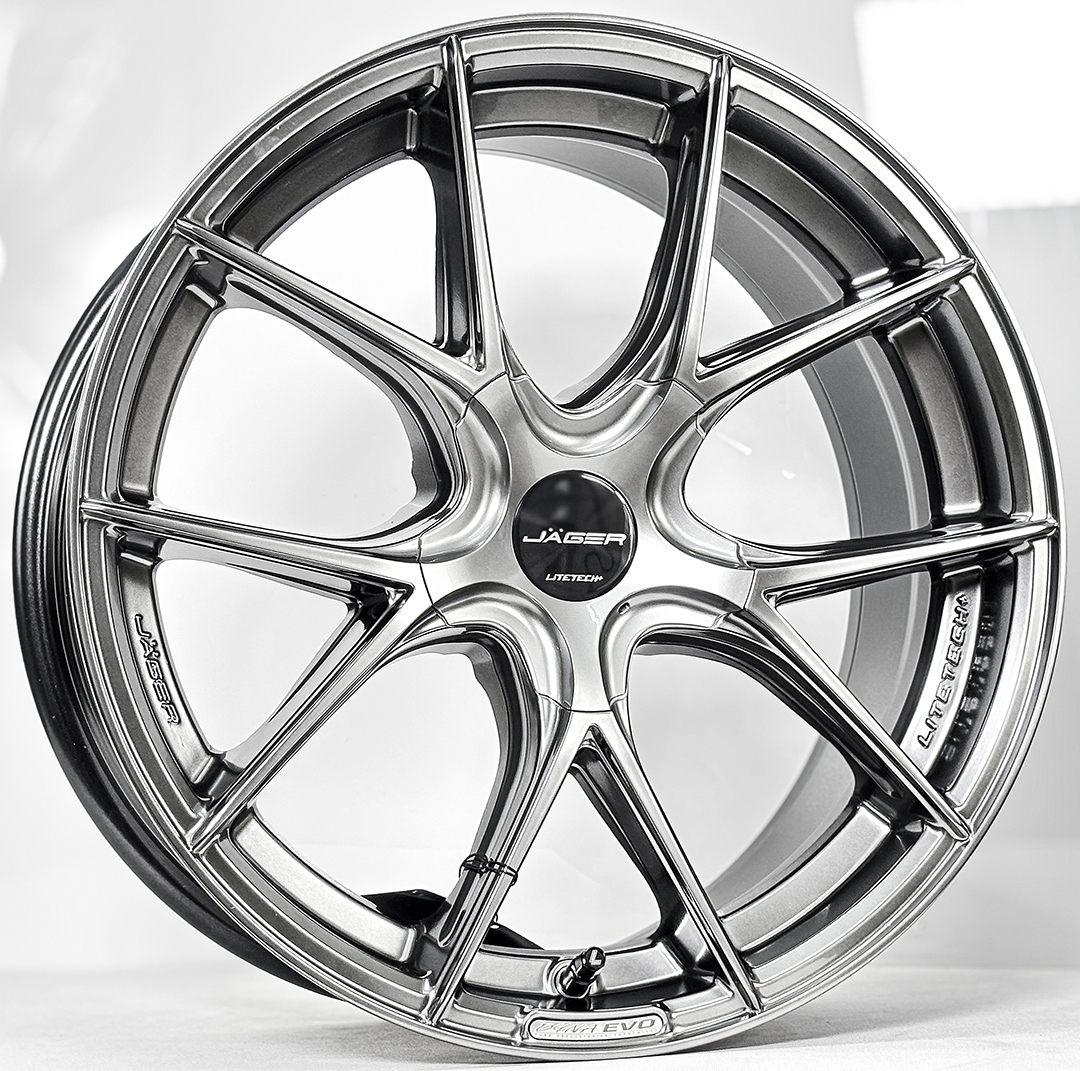 ล้อแม็ก ล้อแม็ก Lenso Jager Dyna JAD EVO Litetech+ FlowForming ขอบ17นิ้ว กว้าง7.5นิ้ว 5รู114.3 Offset35 สีไฮเปอร์แบล็ค