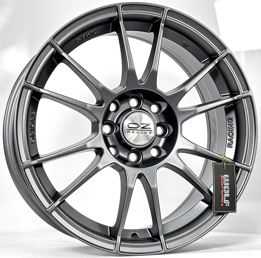 ล้อแม็ก ล้อแม็ก Wolf OZ Ultraleggera ขอบ16นิ้ว กว้าง7นิ้ว 4รู100/114 Offset35 สีเทา