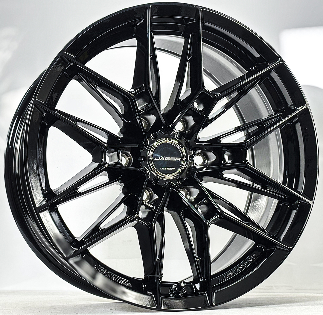 ล้อแม็ก ล้อแม็ก Lenso Jager Mandala Litetech+ FlowForming ขอบ18นิ้ว กว้าง9นิ้ว 6รู139.7 Offset15 สีดำเงา