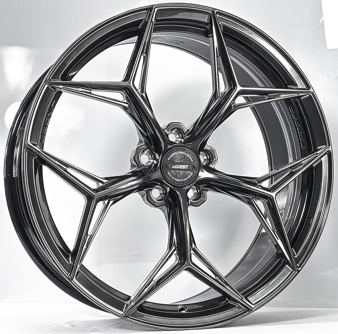 ล้อแม็ก ล้อแม็ก Lenso Jager Forged Blaze5 ขอบ20นิ้ว กว้าง8.5นิ้ว 5รู108 Offset35 สีไฮเปอร์แบล็ค