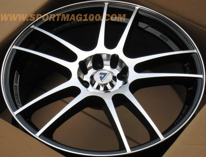 ล้อแม็ก ล้อแม็ก SSW K1 4รู100/114 ET42 ดำเงา กว้าง7.5 ขอบ18นิ้ว