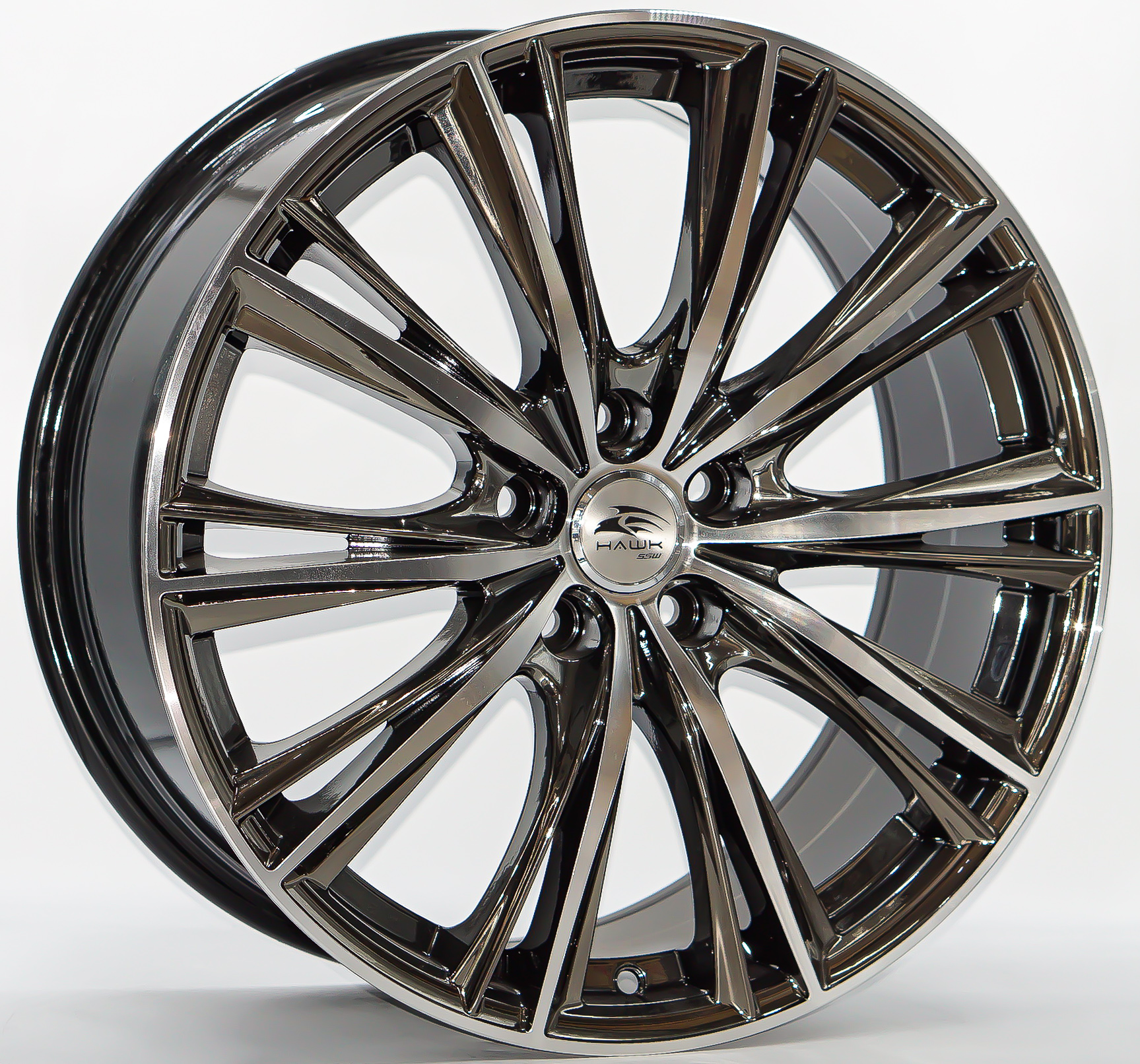 ล้อแม็ก ล้อแม็กใหม่หรู SSW S230 5รู100 ET42 แบล็คโคม 8-18นิ้ว 	