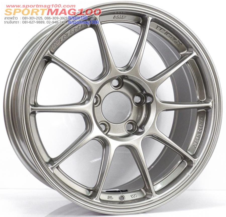 ล้อแม็กใหม่เบา Flowforming AOW TC105X 5รู114 Offset32 สีTS-TITAN กว้าง8.5 ขอบ17 ล้อแม็กใหม่เบา Flowforming AOW TC105X 5รู114 Offset32 สีTS-TITAN กว้าง8.5 ขอบ17