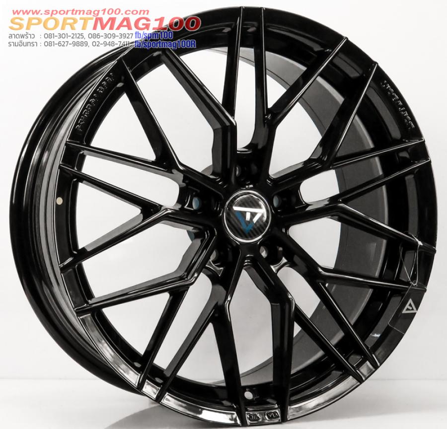 ล้อแม็กใหม่เบา FlowForming VLF06 5รู114/112 Offset38 ดำเงา เพียง4900 กว้าง8 ขอบ18