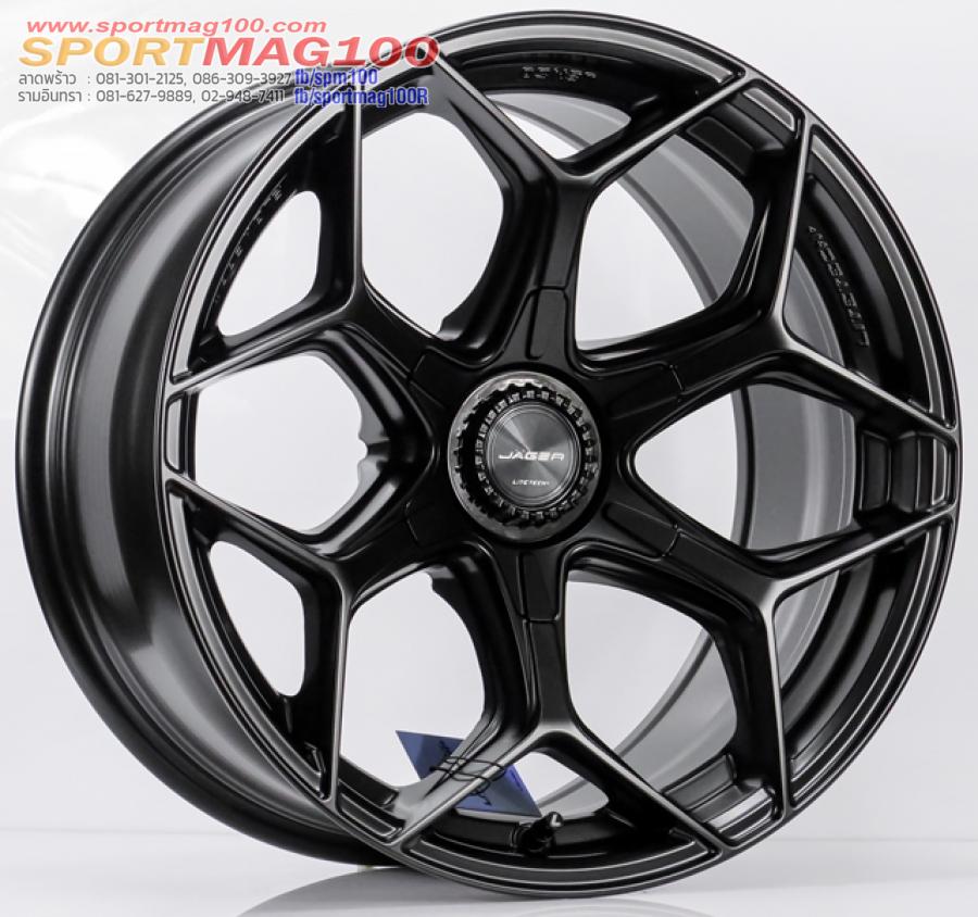 ล้อแม็ก Lenso Vamos6 VT6 FlowForming LITETECH+ 6รู139 Offset15 สีดำด้าน กว้าง 9นิ้ว ขอบ 18นิ้ว