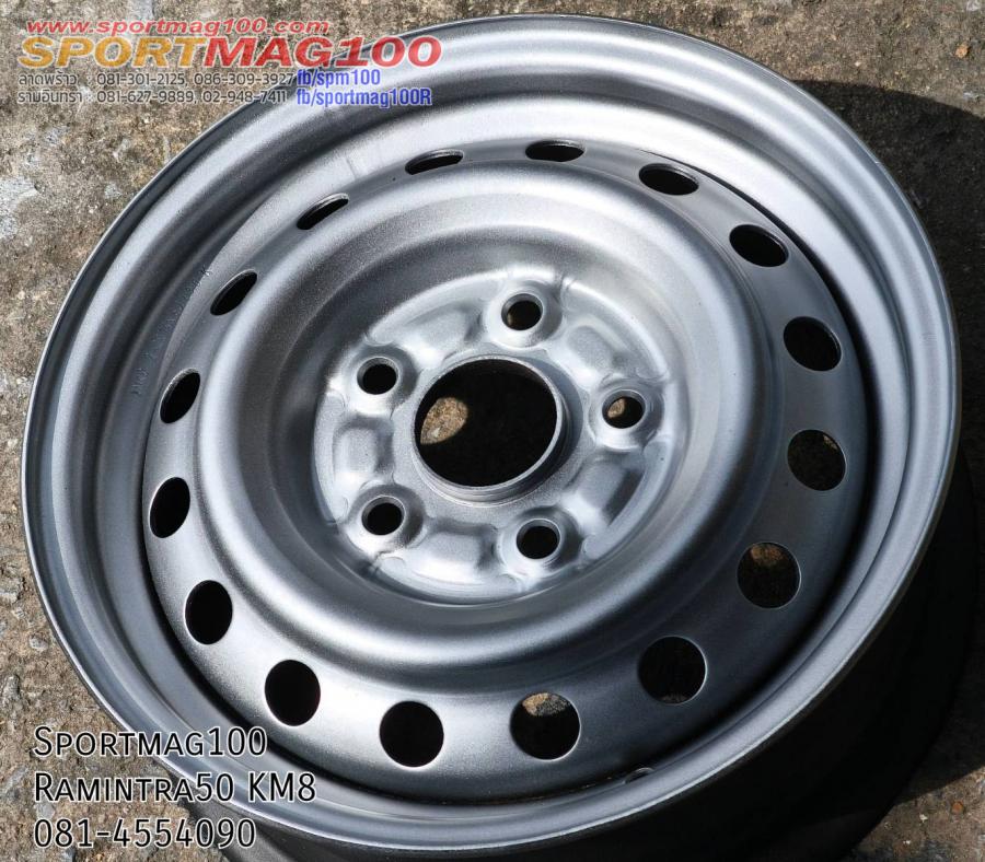 กระทะล้อ Suzuki Carry 5รู114.3 สีเงิน กว้าง5 ขอบ14นิ้ว(รามอินทรา) กระทะล้อ Suzuki Carry 5รู114.3 สีเงิน กว้าง5 ขอบ14นิ้ว(รามอินทรา)