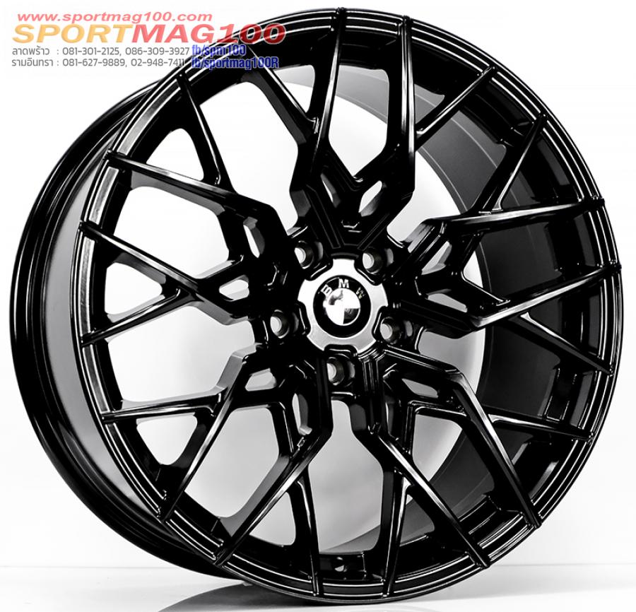 ล้อแม็ก MGW MF1296 ขอบ 20 กว้าง F8.5 R9.5นิ้ว 5รู120 Offset35-40 สีดำเงา ล้อแม็ก MGW MF1296 ขอบ 20 กว้าง F8.5 R9.5นิ้ว 5รู120 Offset35-40 สีดำเงา