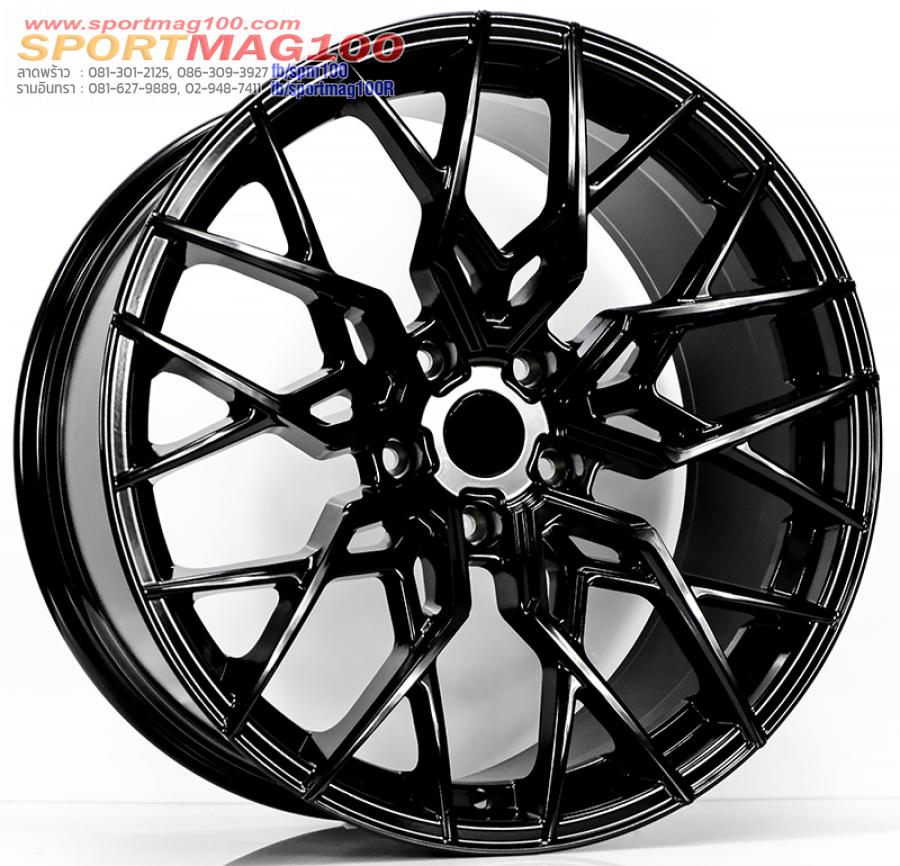 ล้อแม็ก MGW MF1296 ขอบ 20 กว้าง F8.5 R9.5นิ้ว 5รู114.3/112 Offset35-40 สีดำเงา ล้อแม็ก MGW MF1296 ขอบ 20 กว้าง F8.5 R9.5นิ้ว 5รู114.3/112 Offset35-40 สีดำเงา
