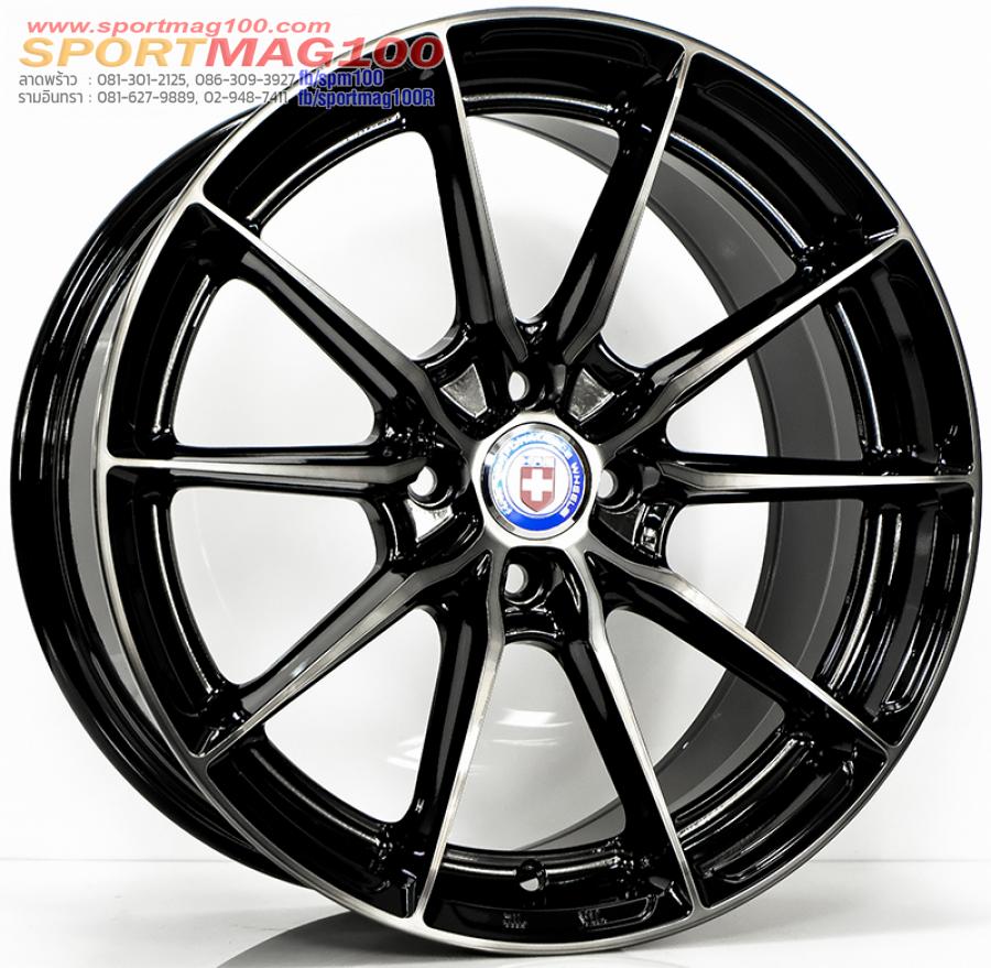 ล้อแม็ก SSW HRE S380 ขอบ 17 กว้าง 8นิ้ว 4รู100 Offset38 สีดำแลคเกอร์ดำ ล้อแม็ก SSW HRE S380 ขอบ 17 กว้าง 8นิ้ว 4รู100 Offset38 สีดำแลคเกอร์ดำ