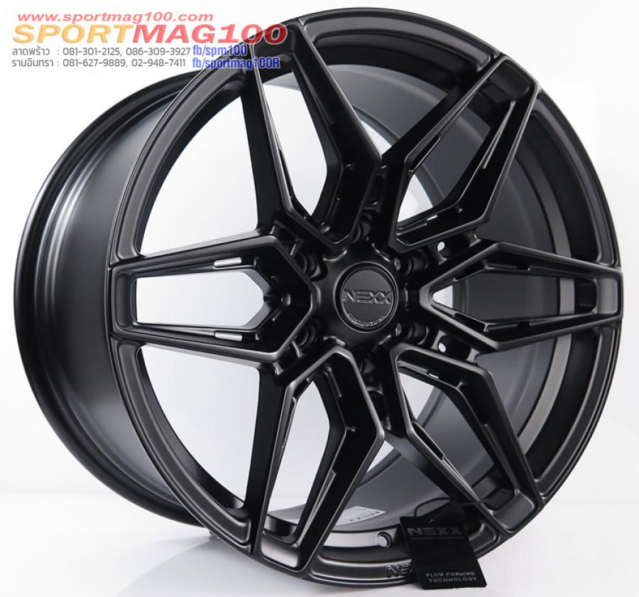 ล้อแม็ก NEXX XX01 FlowForming ขอบ 18 กว้าง 9นิ้ว 6รู139 Offset15 สีดำด้าน ล้อแม็ก NEXX XX01 FlowForming ขอบ 18 กว้าง 9นิ้ว 6รู139 Offset15 สีดำด้าน