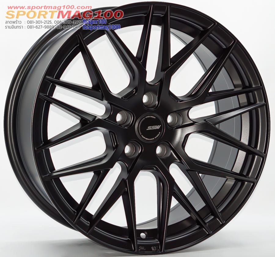 ล้อแม็กใหม่ SSW Vorsteiner S348 ขอบ 16นิ้ว กว้าง 7นิ้ว 5รู108 ET35 ดำด้าน ล้อแม็กใหม่ SSW Vorsteiner S348 ขอบ 16นิ้ว กว้าง 7นิ้ว 5รู108 ET35 ดำด้าน
