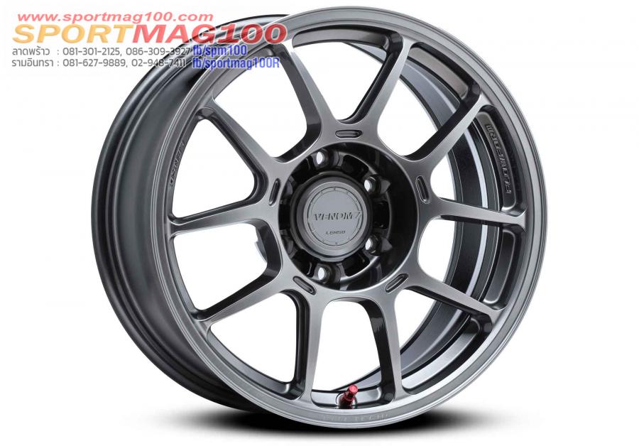 ล้อแม็กใหม่ FlowForming Lenso VENOM VT1 LITETECH+ ขอบ 18 กว้าง 9นิ้ว 6รู139.7 Offset0 สีไฮเปอร์แบล็ค ล้อแม็กใหม่ FlowForming Lenso VENOM VT1 LITETECH+ ขอบ 18 กว้าง 9นิ้ว 6รู139.7 Offset0 สีไฮเปอร์แบล็ค
