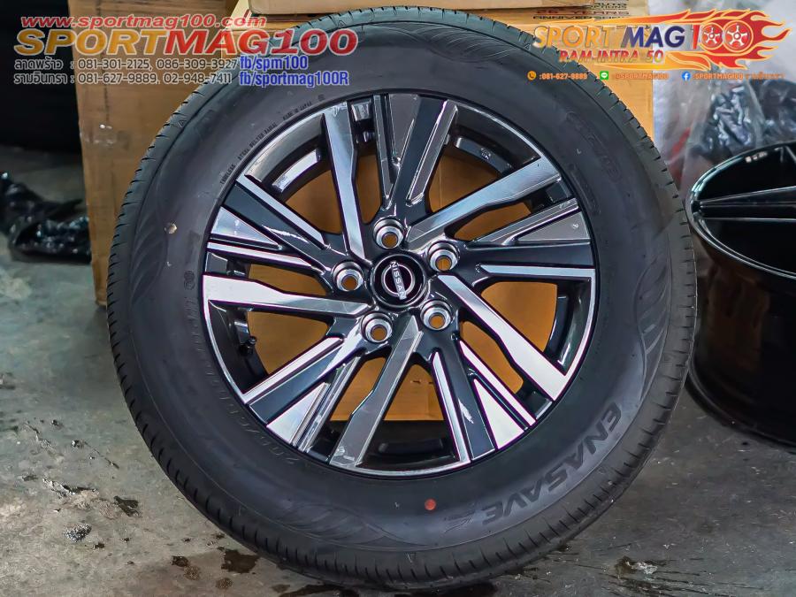 ล้อติดรถ Nissan Serana ขอบ16 กว้าง 6นิ้ว 5รู114.3 Offset 45 (รามอินทรา) ล้อติดรถ Nissan Serana ขอบ16 กว้าง 6นิ้ว 5รู114.3 Offset 45 (รามอินทรา)