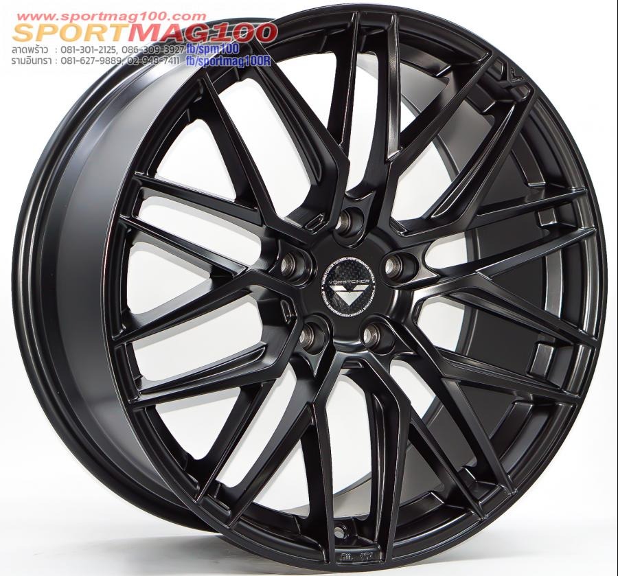ล้อแม็ก Vorsteiner 5รู108 ET38 ดำด้าน กว้าง8.5 ขอบ19นิ้ว 