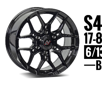ล้อแม็ก SSW S422 6รู139.7 ET25 สีดำ กว้าง8 ขอบ17นิ้ว