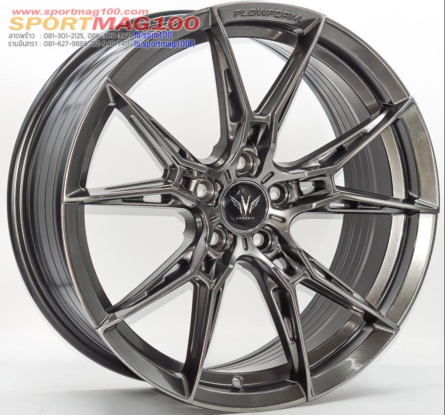 ล้อแม็กใหม่ WP FF050 5รู114/112 ET35 สีไฮเปอร์แบล็ค กว้าง7.5 ขอบ17นิ้ว 