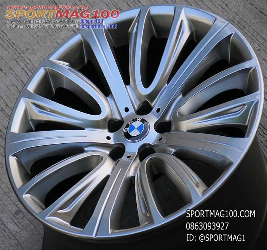ล้อแม็กมือสองแท้ BMW Series7 G12 5รู112 กว้าง F8.5 R10 ET25-41ไฮเปอร์ ขอบ20(ลาดพร้าว)