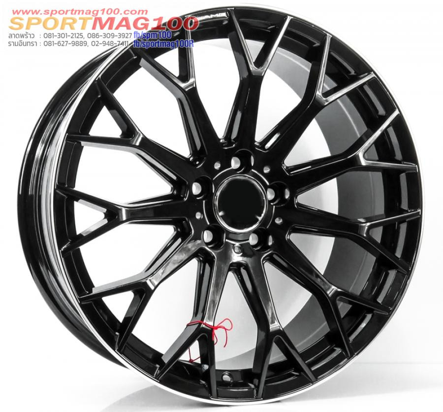 ล้อแม็กใหม่เบา FlowForming  Edition GT 5รู112 ดำเงา Offset35-38 กว้าง F8.5 R9.5 ขอบ19