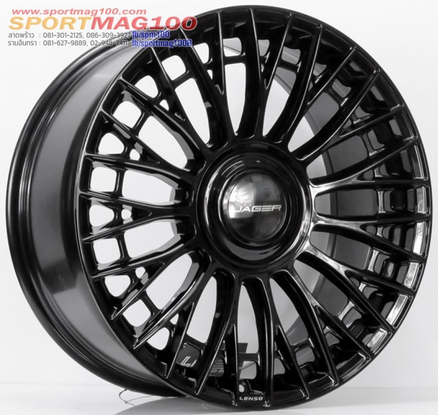 ล้อแม็ก Lenso Jager Apollo ขอบ 20 กว้าง 9นิ้ว 5รู120/114.3 Offset35 สีดำเงา