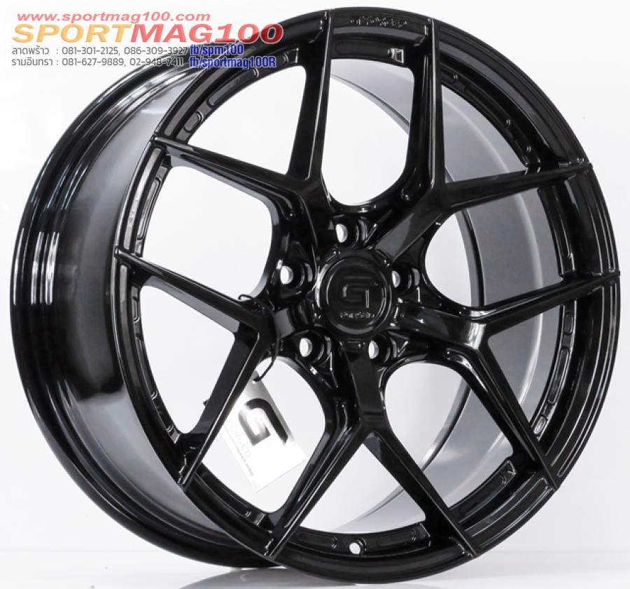 ล้อแม็กแท้ G-Forged GF01M FlowForming ขอบ 18 กว้าง 8.5นิ้ว 5รู114/112 Offset35 สีดำเงา