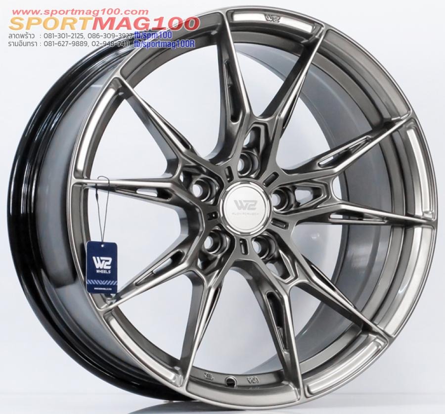 ล้อแม็ก Flowforming WFF-X ขอบ 18 กว้าง 8.5นิ้ว 5รู114/112 Offset35 สีCrystal GM