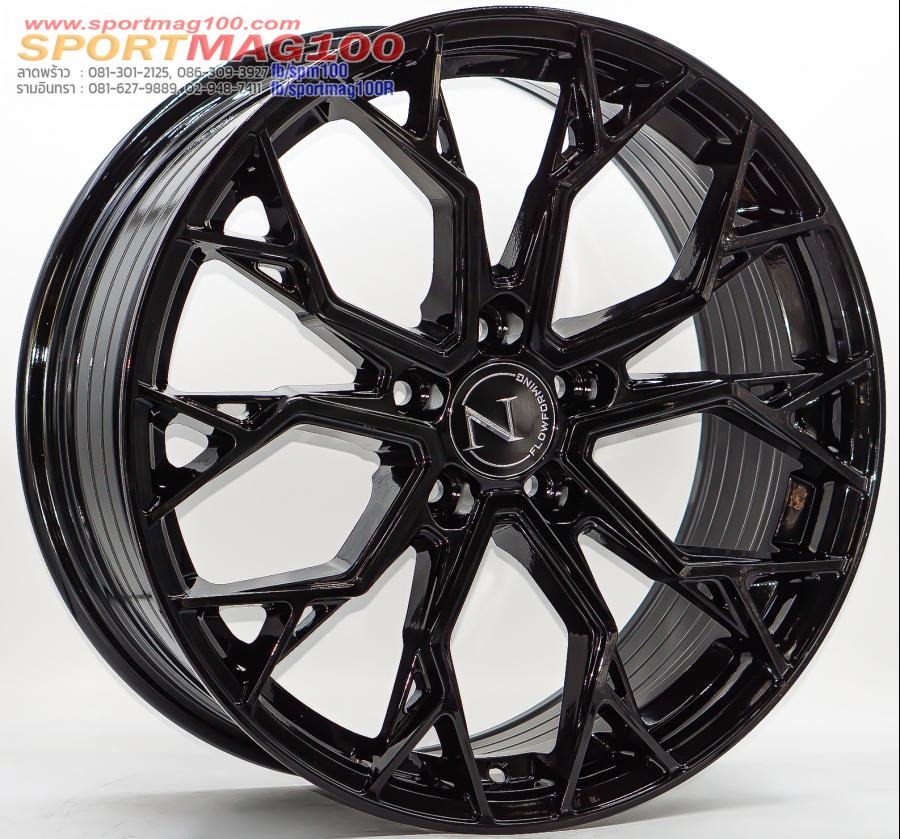 ล้อแม็กใหม่ NAYA Alpha3 ขอบ 18นิ้ว 5รู108 กว้าง8 ET38 ดำแวว