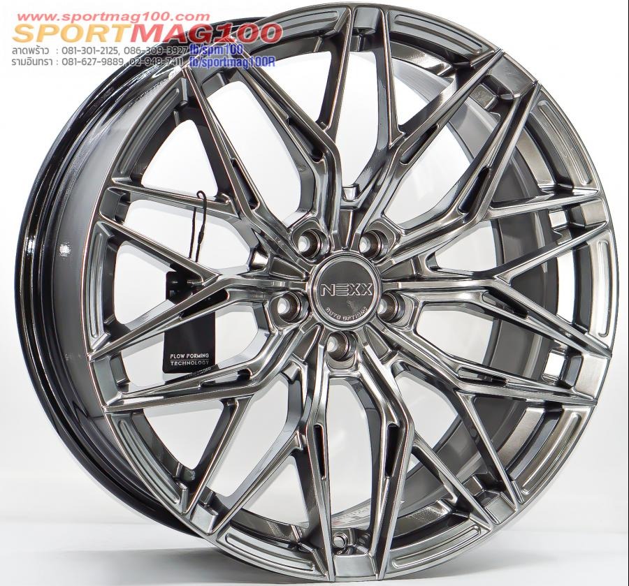 ล้อแม็ก NEXX XX07 5รู108 ET35 ไฮเปอร์แบล็ค กว้าง8.5 ขอบ20นิ้ว