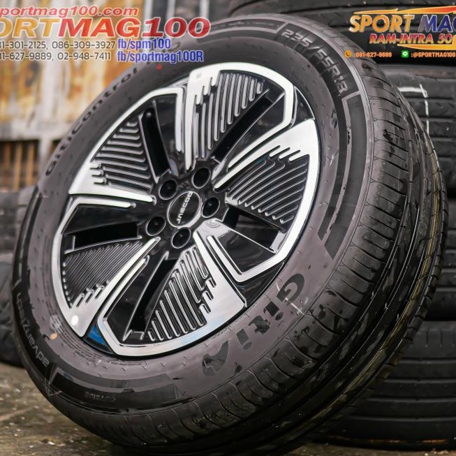 ล้อแม็กป้ายแดง Jaecoo5 ขอบ 18นิ้ว กว้าง7.5นิ้ว  5รู108 Offset40 CB65 (รามอินทรา) 13.65KG