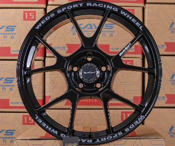 ล้อแม็ก TC005 5รู100 ET40 สีดำ กว้าง8.5 ขอบ17นิ้ว 