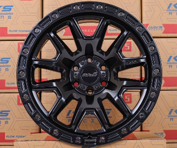 ล้อแม็ก Mavel 6รู114.3 ET18 ดำด้าน กว้าง9-18นิ้ว(นาวาร่า) 