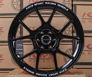 ล้อแม็ก TC005 6รู114.3 ET25 สีดำ กว้าง8.5 ขอบ18นิ้ว(นาวาร่า) 