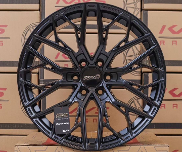 ล้อแม็ก JAV 6รู114.3 ET18 ดำด้าน กว้าง9 ขอบ18นิ้ว(นาวาร่า) 