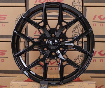 ล้อแม็ก F8660 6รู114.3 ET18 ดำแวว กว้าง9 ขอบ18นิ้ว(นาวาร่า) 