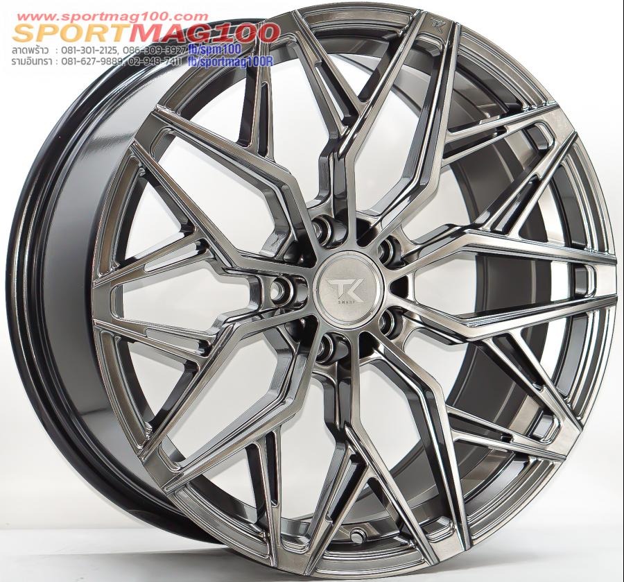 ล้อแม็ก TK Smart TK Orion ขอบ18นิ้ว กว้าง 8.5นิ้ว 5รู108 Offset35 ไฮเปอร์แบล็ค