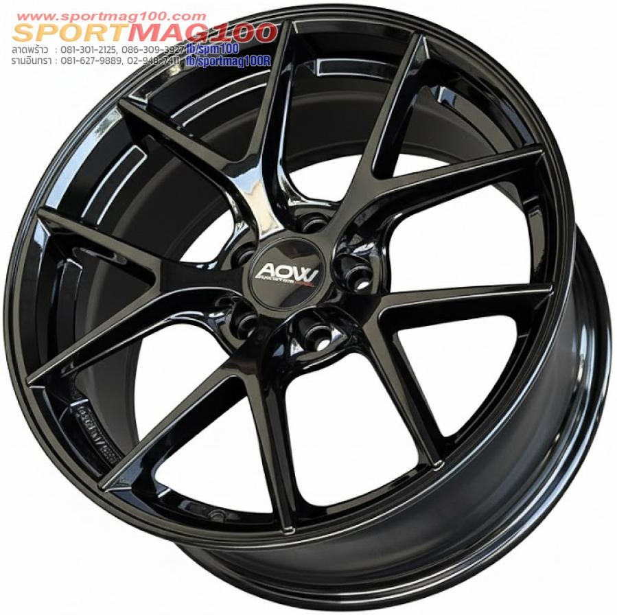 ล้อแม็ก AOW009 CIR FlowForming ขอบ18นิ้ว กว้าง8.5นิ้ว 5รู108 Offset35