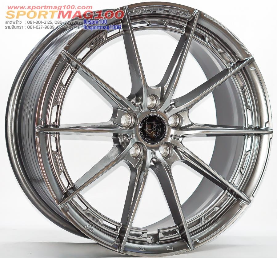 ล้อแม็กใหม่ KOKO FF586 ขอบ18นิ้ว กว้าง8นิ้ว 5รู108 Offset38 สีไทเทเนียมซิลเวอร์