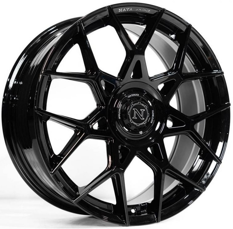 ล้อแม็กใหม่ Naya CL-107 ขอบ 20นิ้ว กว้าง8.5นิ้ว 5รู114/108 Offset35 สีดำเงา
